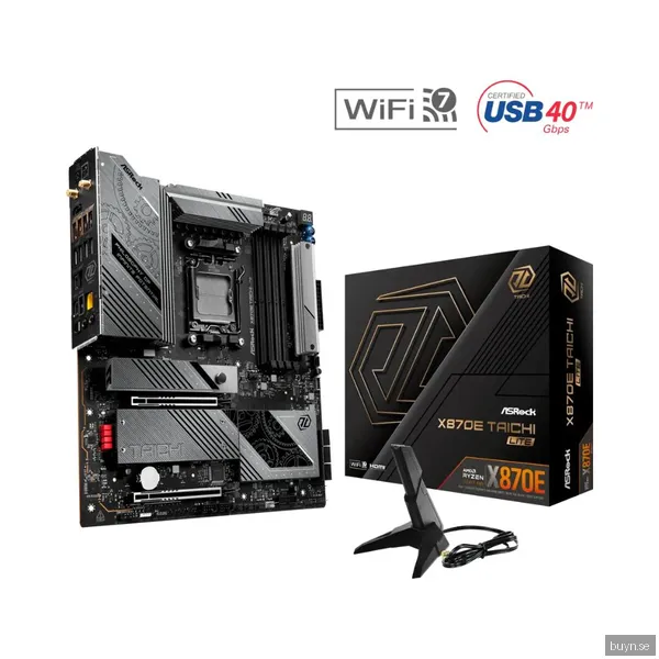 ASRock X870E Taichi Lite Moderkort -B-Grade