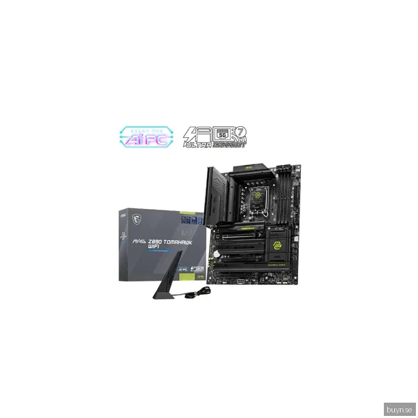 MSI MAG Z890 TOMAHAWK WIFI Moderkort - Intel Z890 - Intel LGA1851 socket - DDR5 RAM - ATX