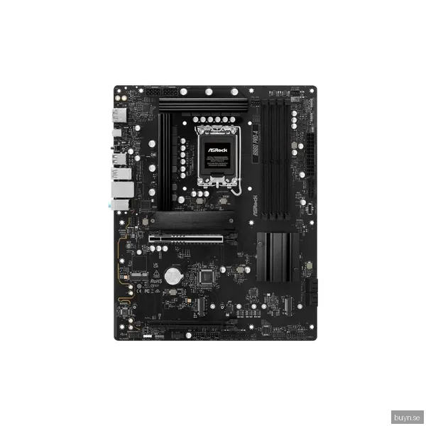 ASRock B860 Pro-A Moderkort - Intel B860 - Intel LGA1851 socket - DDR5 RAM - ATX