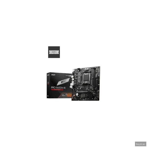 MSI PRO B650M-B AM5 mATX