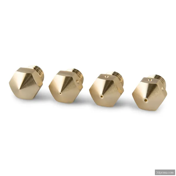 PrimaCreator MK8 Mixed Size Brass Nozzle - 4 pcs (0.20 mm/0.40 mm/0.60 mm/0.80 mm)