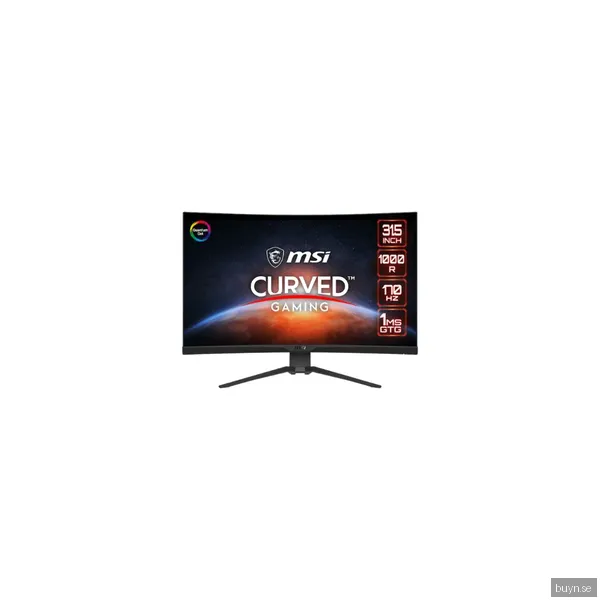 MSI MAG 325CQRFDE-QD 31,2" - Böjd - 2560x1440 - QD-VA - 170Hz