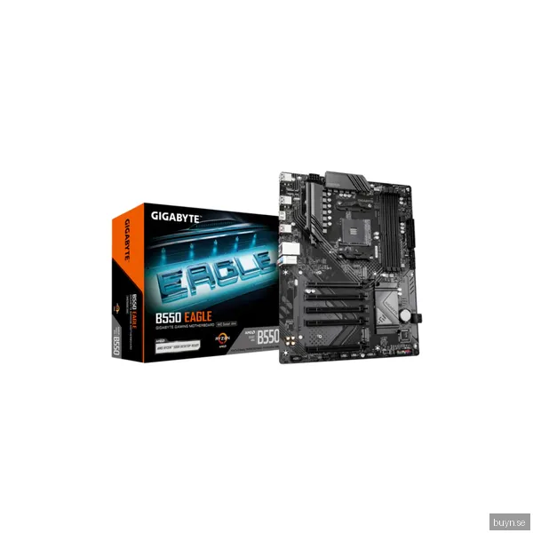 GIGABYTE B550 EAGLE Moderkort - AMD B550 - AMD AM4 socket - DDR4 RAM - ATX