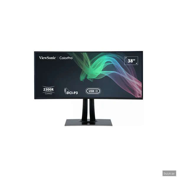 ViewSonic VP3881A 38" - Böjd Ultrawide USB-C 3840x1600 IPS 60Hz
