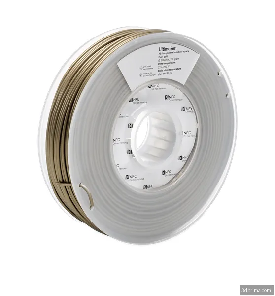 Ultimaker ABS - 2.85 mm - 750 g - Pearl Gold