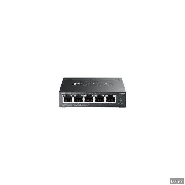 TP-Link Omada ES205GP 5-Port Gigabit Managed Switch med 4-Port PoE+
