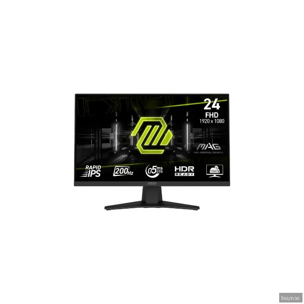 MSI MAG 244F 23.6" - 1920x1080 Rapid IPS 200Hz