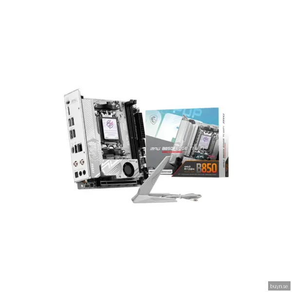 MSI MPG B850I EDGE TI WIFI Moderkort - AMD B850 - AMD AM5 socket - DDR5 RAM - Mini-ITX