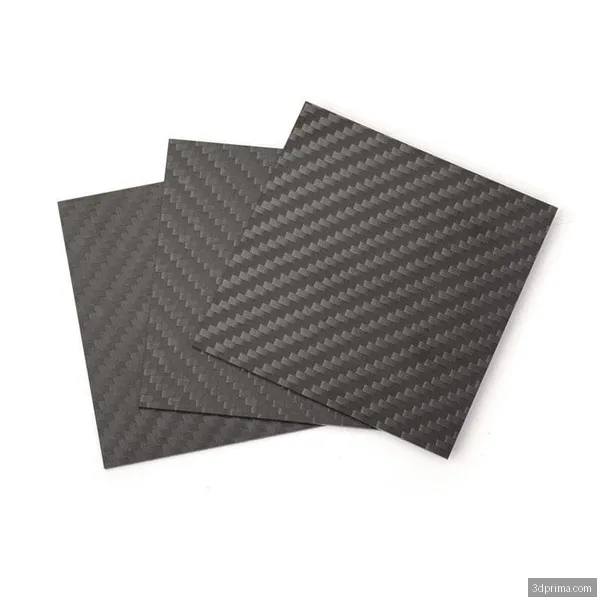 Snapmaker Carbon Fiber Sheet (3-Pack) 80 x 80 x 2mm