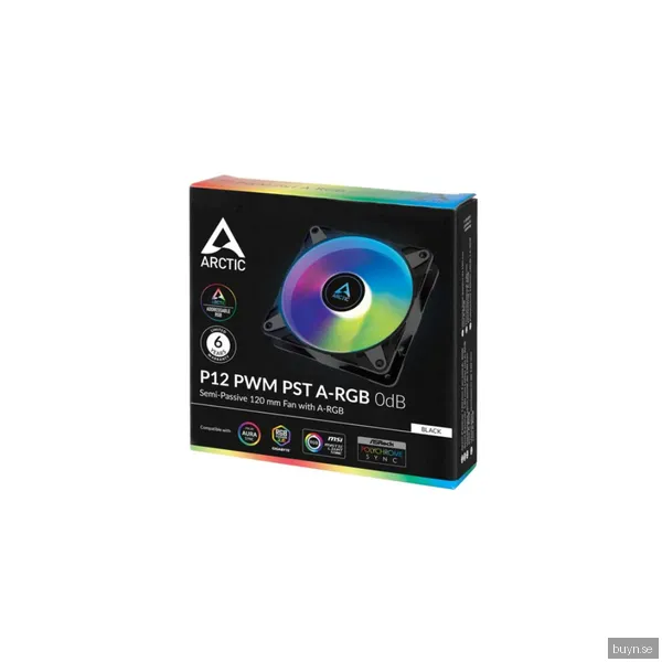 Arctic P14 Pro A‑RGB 3-pack Svart