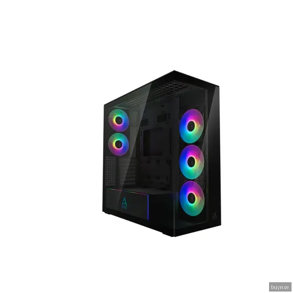 Arctic Xtender (Mirror Black) - Chassi - Miditower - Svart