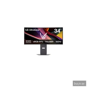 34" LG UltraGear 34G600A-B - 3440x1440 (UWQHD) - 160Hz - VA