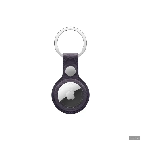 Apple AirTag FineWoven Key Ring - Midnight Purple