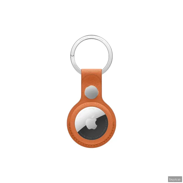 Apple AirTag FineWoven Key Ring - Fox Orange