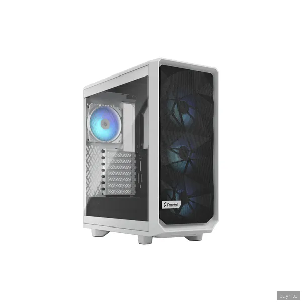 Fractal Design Meshify 2 Compact RGB - White TG Clear Tint - Chassi