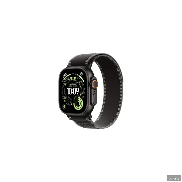 Apple Watch Ultra 3 49mm Svart Titan - Svart Terrängloop M/L
