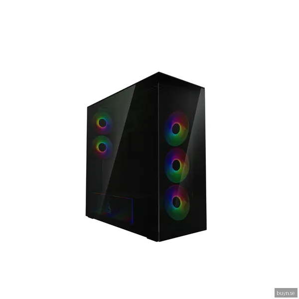 Arctic Xtender (Black) - Chassi - Miditower - Svart