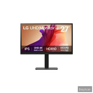 27" LG 27BA45U-B - LED monitor - 27" - HDR