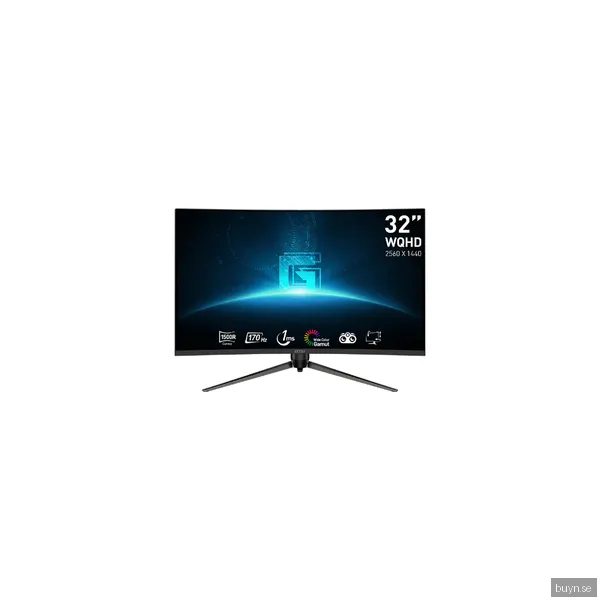 31.5" MSI G32CQ5P - 2560x1440 (QHD) - 170Hz - VA