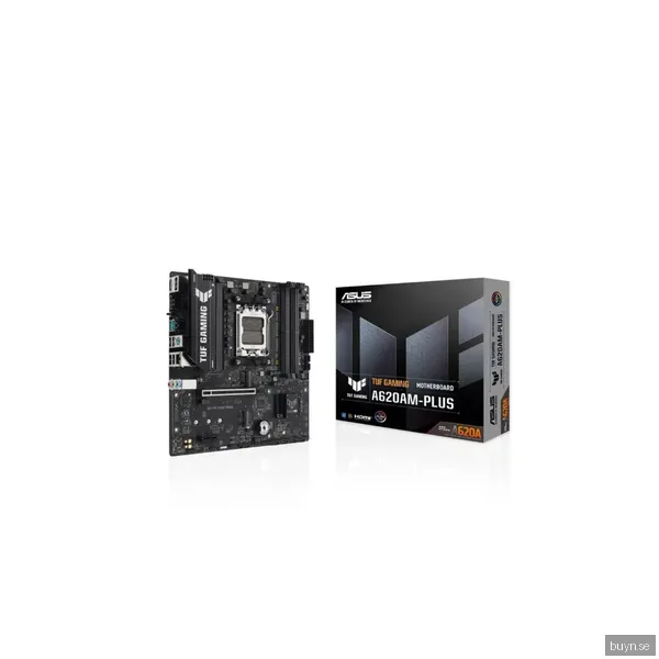 ASUS TUF GAMING A620AM-PLUS Moderkort - AMD A620A - AMD AM5 socket - DDR5 RAM - Micro-ATX