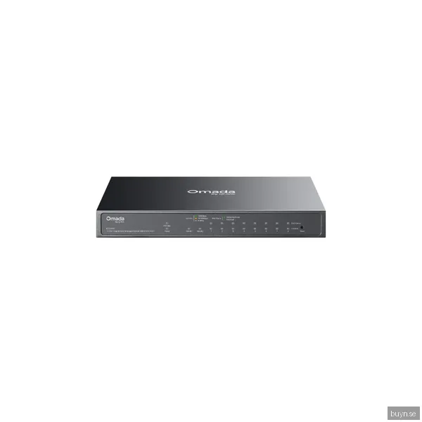 TP-Link Omada ES210GP 10-Port Gigabit Managed Switch med 8-Port PoE+