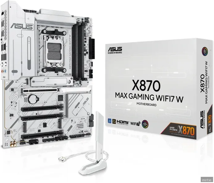 ASUS X870 Max Gaming WIFI 7 White