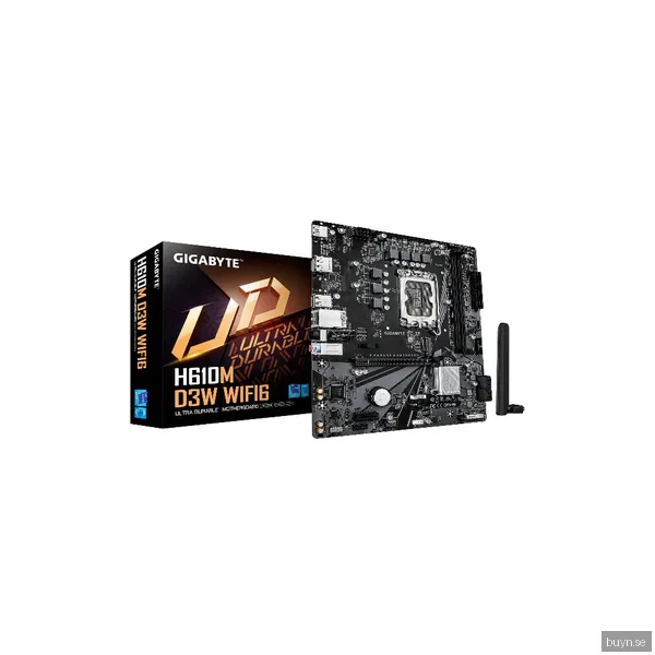 Gigabyte H610M D3W WIFI6 mATX LGA1700