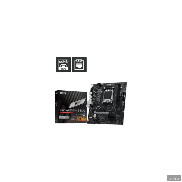 MSI PRO A620AM-B EVO