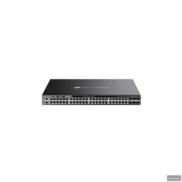 TP-Link SG6654XHP Omada 48-Port Gigabit Stackable L3 Managed PoE+ Switch med 6 10G Slots