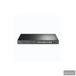 TP-Link TL-SG1218MP 18-Port Gigabit Rackmount Switch with 16 PoE+ (250W)