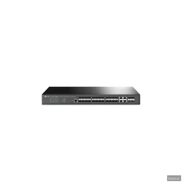 TP-Link TL-SG3428XF V1 JetStream 24-Port SFP L2+ Managed Switch med 4 10GE SFP+ Slots
