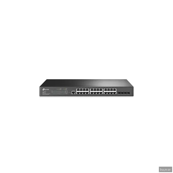 TP-Link TL-SG3428 JetStream 24-Port Gigabit L2 Managed Switch med 4 SFP Slots