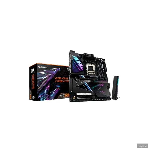 Gigabyte X870E AORUS XTREME X3D AI TOP moderkort