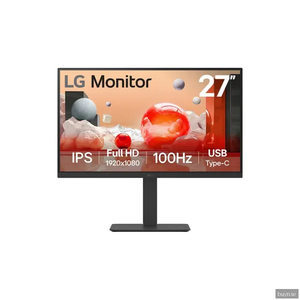 LG 27BA750-B 27" - USB-C 1920x1080 IPS 100Hz