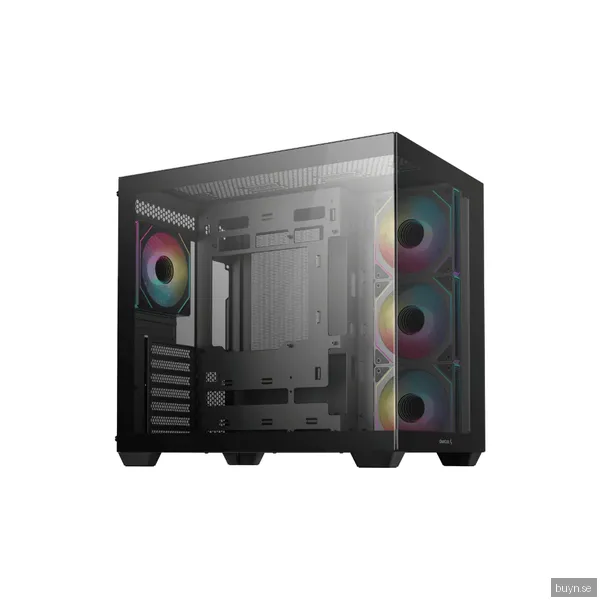 DeepCool CG530 4F - Black - Chassi - Desktop - Svart