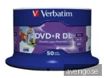 DVD+R media Verbatim Double Layer 8.5 GB 8X, 50-pack spindel