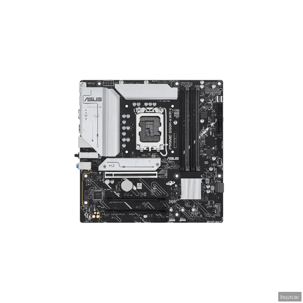 ASUS PRIME B760M-A WIFI II Moderkort - Intel B760 - Intel LGA1700 - DDR5 RAM - Micro-ATX