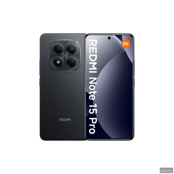 Xiaomi Redmi Note 15 Pro 6.77" 4G 256GB Svart