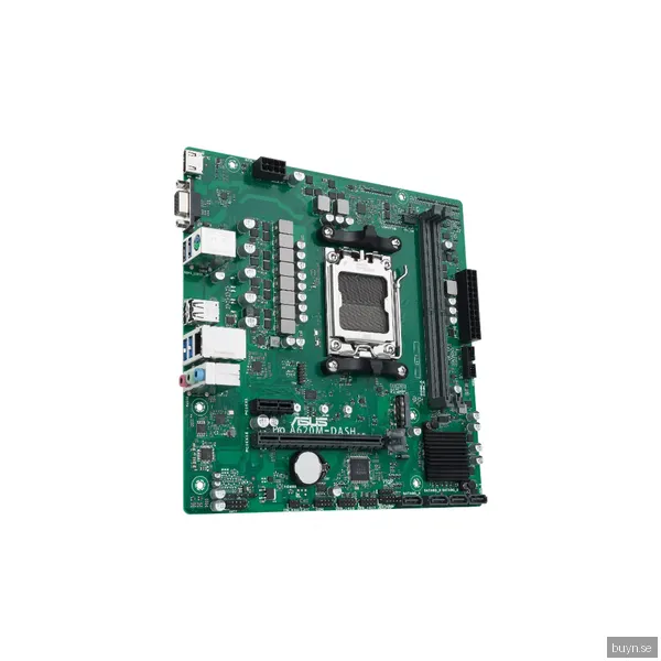ASUS A620M-DASH-CSM Moderkort - AMD A620 - AMD AM5 socket - DDR5 RAM - Micro-ATX