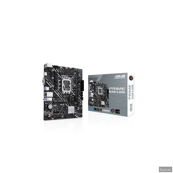 ASUS Prime H610M-K ARGB mATX LGA1700