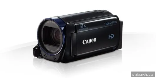 Canon Videokamera HF R606, Svart