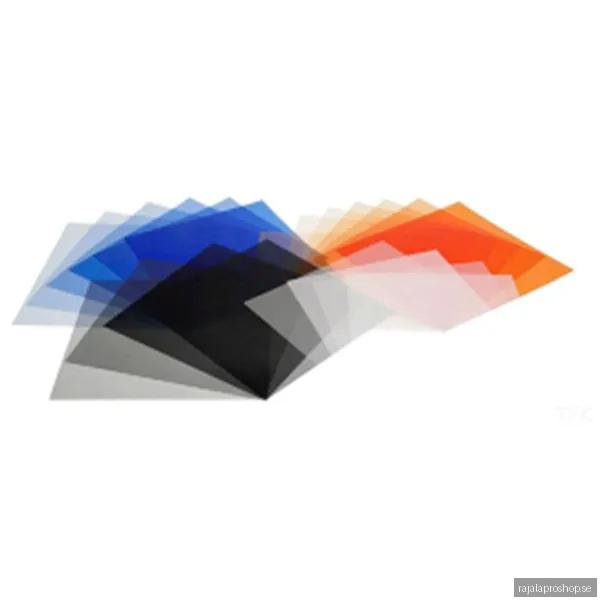 Elinchrom 26255 Grey & Colour Gels Set 20pcs 21cm