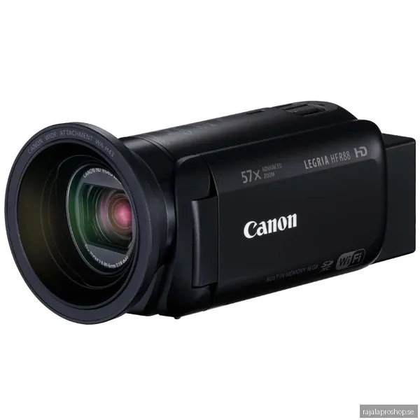 Canon Legria HF R88, Svart