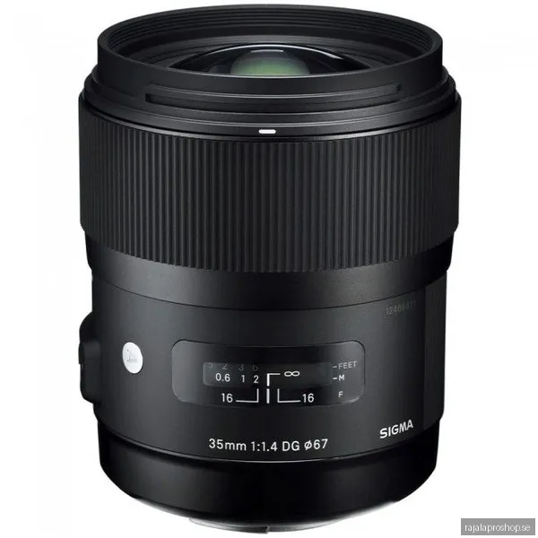 Sigma 35/1.4 DG HSM Art -objektiv, Nikon
