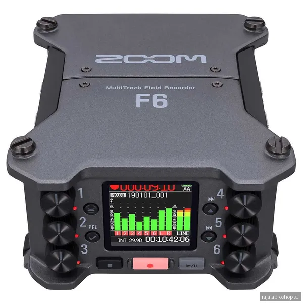 Zoom F6 MultiTrack ljudinspelare