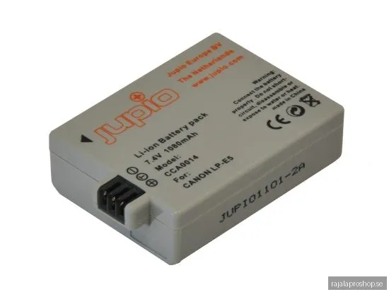 Jupio Batteri LP-E5 (till Canon EOS 1000D,450D,500D)