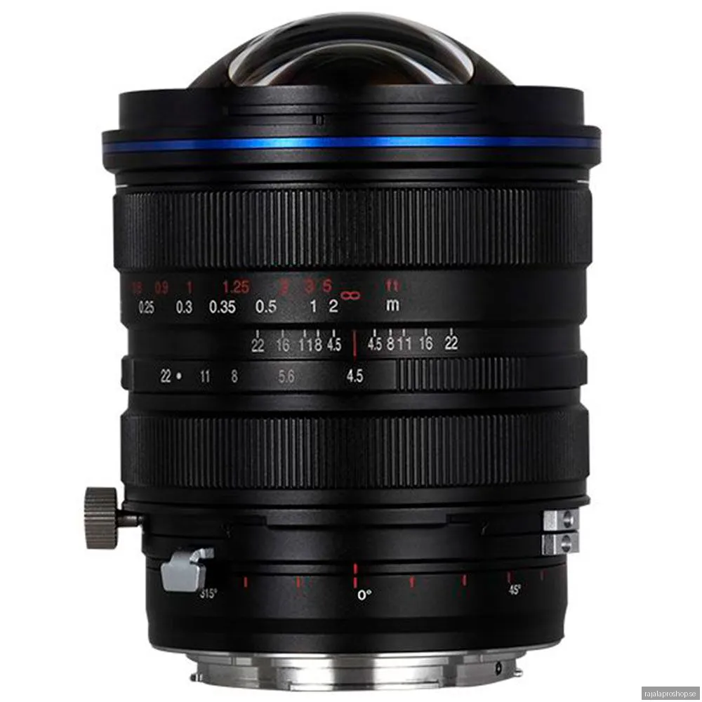 Laowa 15/4.5 Zero-D Shift -objektiv, Sony FE