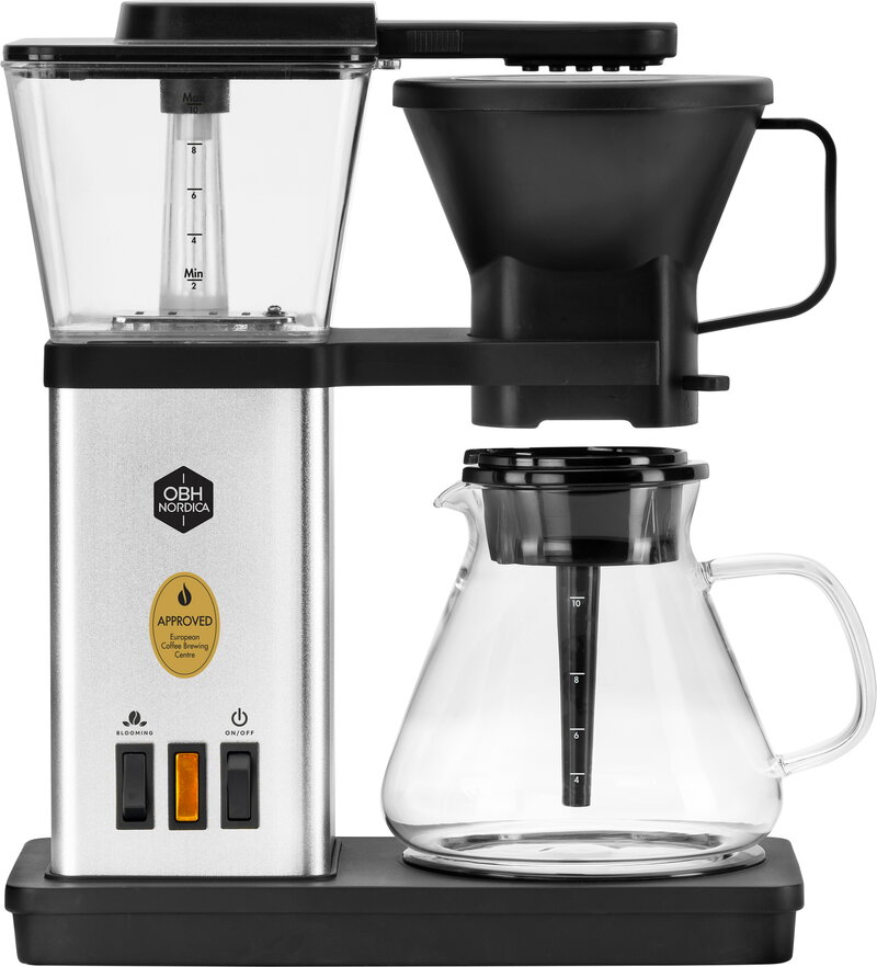 OBH Nordica Blooming Kaffebryggare - Silver (Fyndvara klass 1)