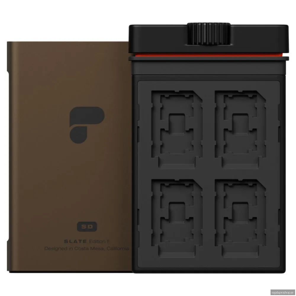 PolarPro Memory Card Case Slate SD Edition II Dese
