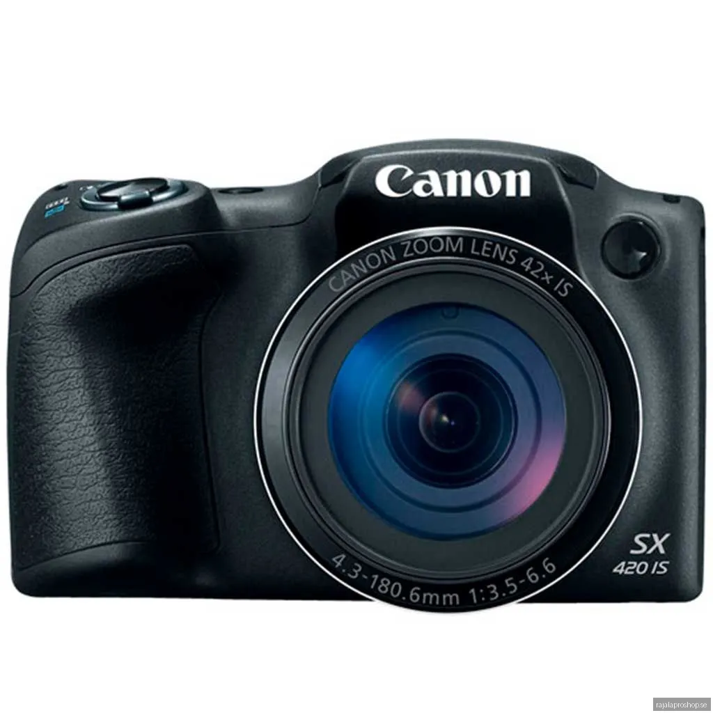Canon PowerShot SX420 IS kompaktkamera, svart